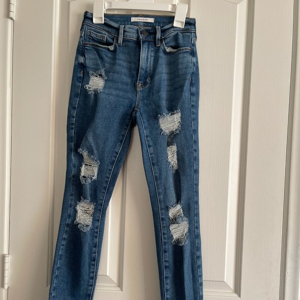 PacSun Skinny Distressed Jeans